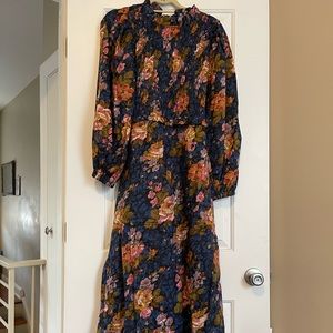 Sea NY Ines Floral Smocked Dress 6